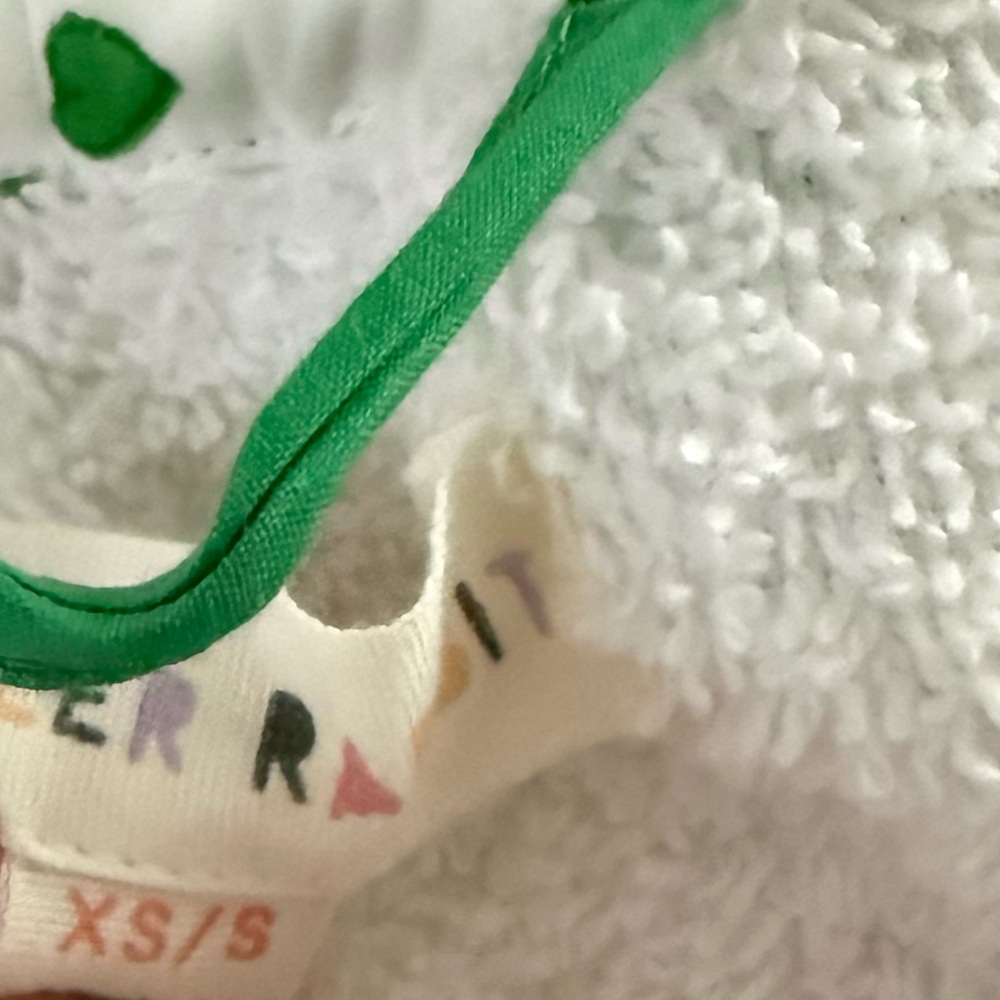 Roller Rabbit Robe with Green Heart Print - Picture 13 of 13